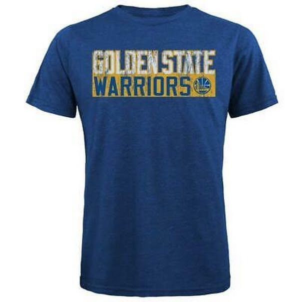 NBA Golden State Warriors Mens Premium Triblend Crew Tee, Large