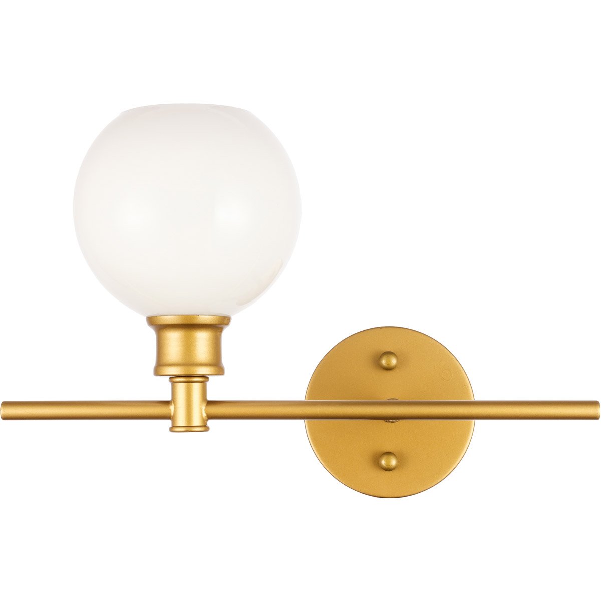 Living District LD2303BR Collier 1 Light 15 inch Brass Wall sconce Wall Light