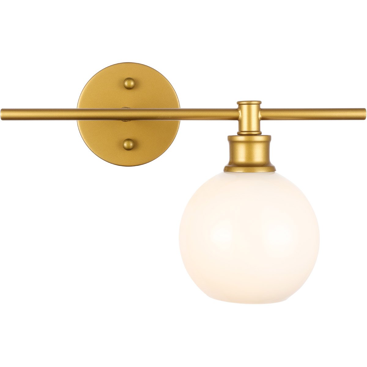 Living District LD2303BR Collier 1 Light 15 inch Brass Wall sconce Wall Light