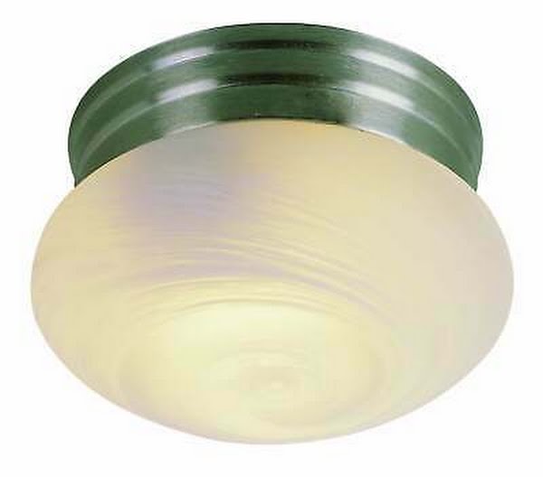 Trans Globe Lighting 3619 1 Light Down Lighting Flush Mount Ceiling Fixture