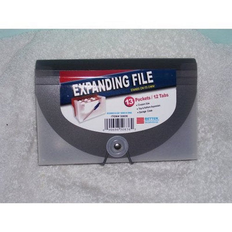 BetterLine Expanding File 13 Pockets/12 Tabs-Coupon Size