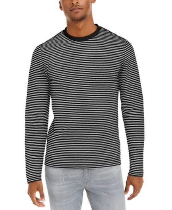 Guess Mens Analog Stripe Shirt