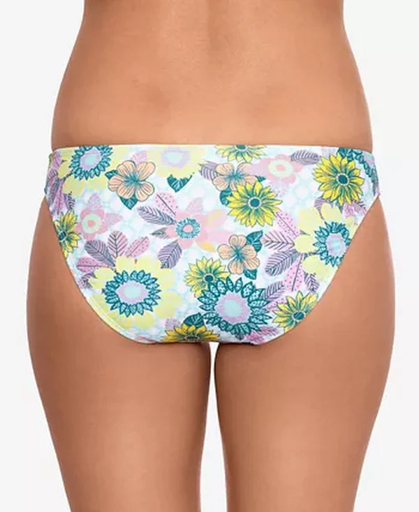 Salt + Cove Printed Cut-Out Hipster Bikini Swim Bottoms