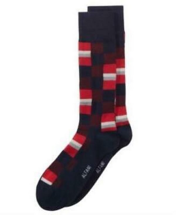 Alfani Mens Patterned Socks