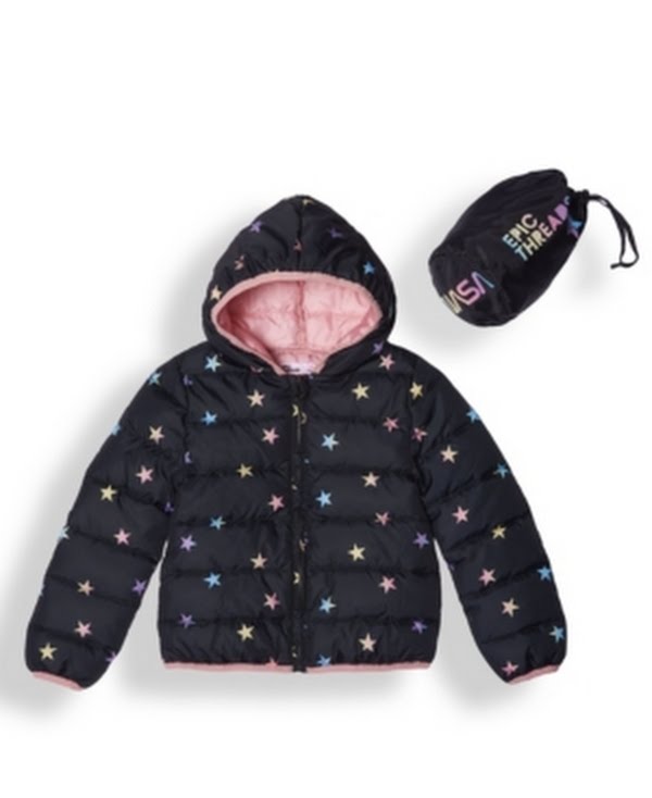 Epic Threads Little Kids Water-Resistant Packable Pals Jacket