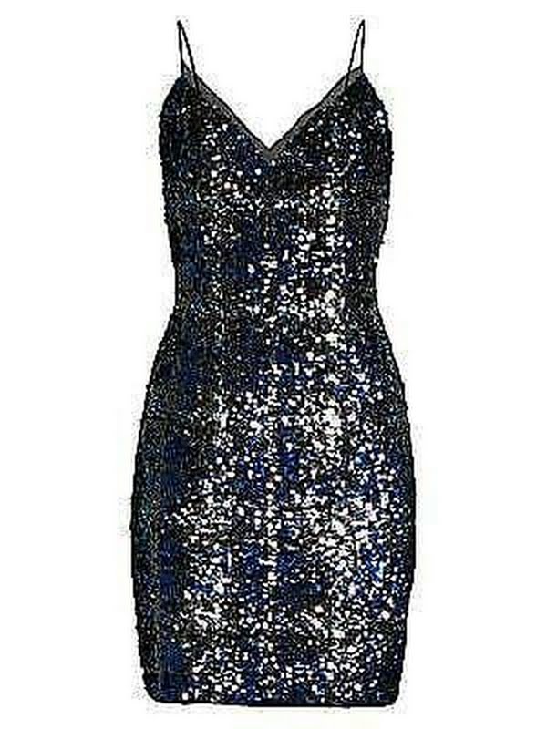 Aidan by Aidan Mattox Women's Mini Body Con Evening Dress