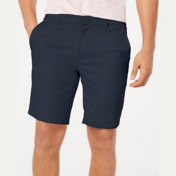 Alfani Mens Expandable Waist Stretch Shorts