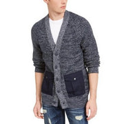 American Rag Mens Sweater Cardigan Textured Knit, Size Medium