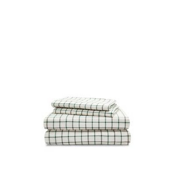 Lauren Ralph Lauren Millerton Plaid Flannel 4 PC. Sheet Set, Twin Bedding