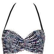 Sundazed Nixie Underwire Bra-Sized Halter Bikini Top