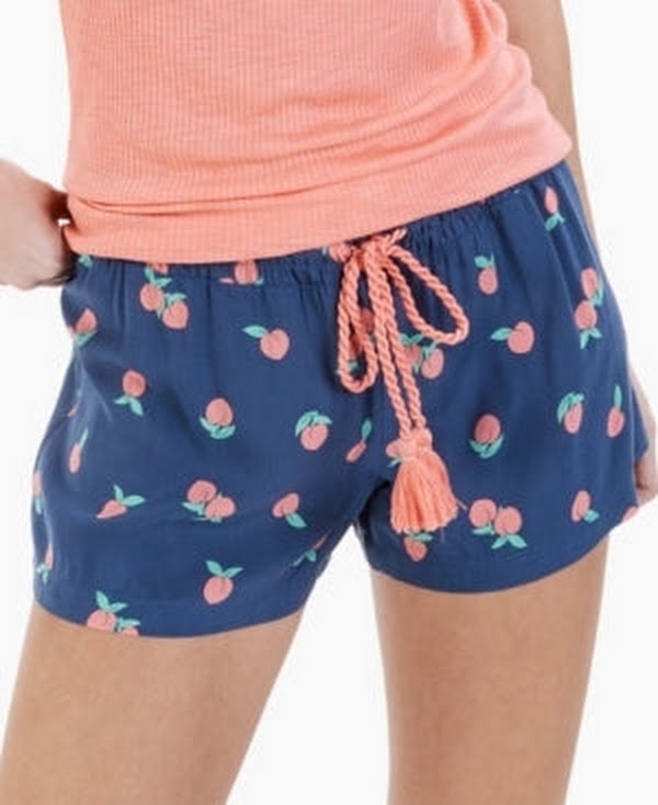 Jenni Printed Woven Pajama Shorts