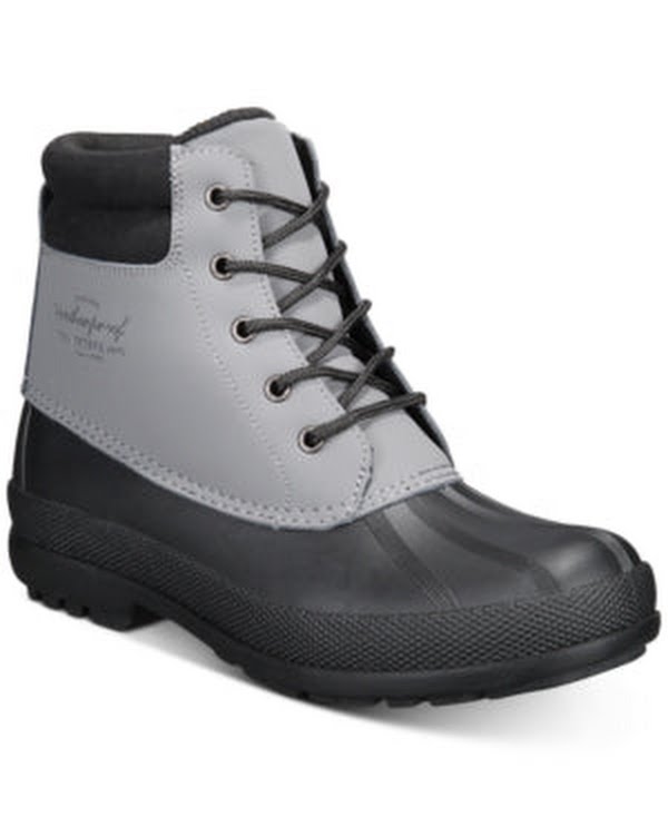 Weatherproof Mens Luke Leather Closed Toe Ankle Cold Weather Boots