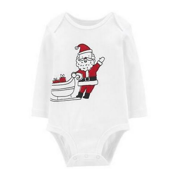 Carters Holiday Bodysuit-Baby Unisex