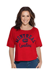 NHL Montreal Canadiens Adult Women Touch S Base Reversible Tee