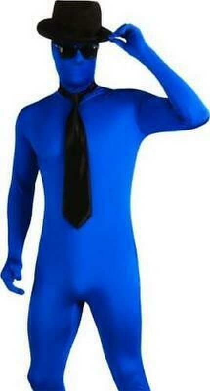 2nd Skin Singing the Blues Costume Accessory Set Adult, One Size