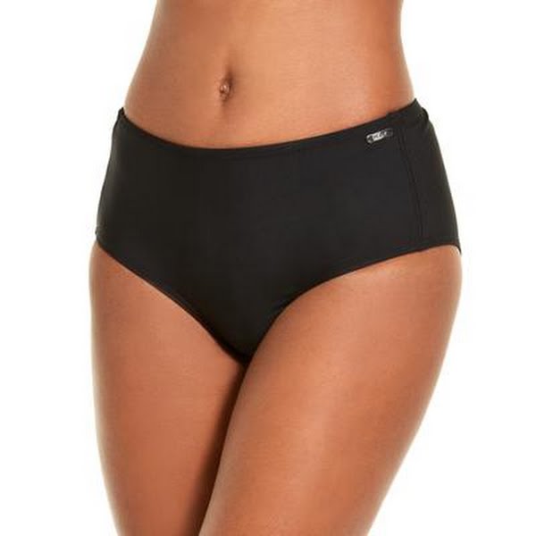 DKNY Classic High-Rise Bikini Swim Bottom