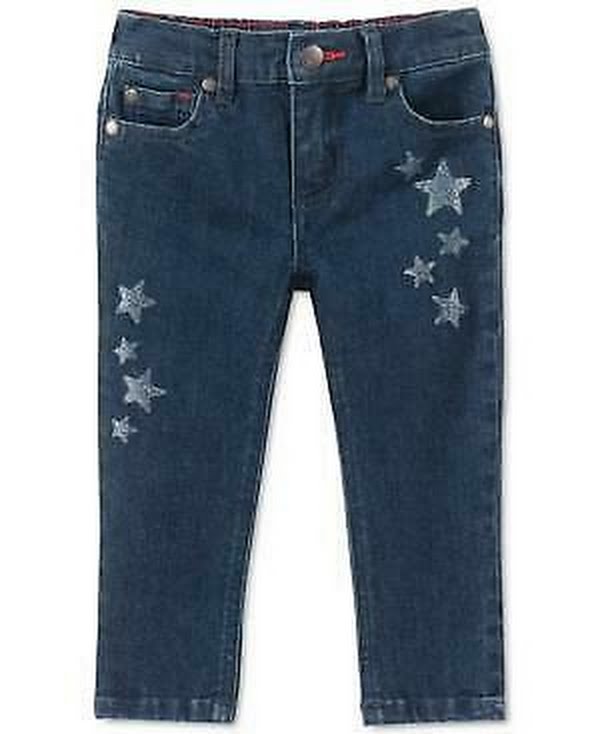 Tommy Hilfiger Baby Girls Denim Jeans, Size 12M