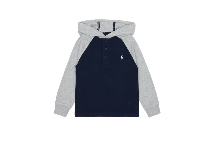 Polo Ralph Lauren Boys Color-Blocked Hooded Cotton-T-Shirt, Size 4T