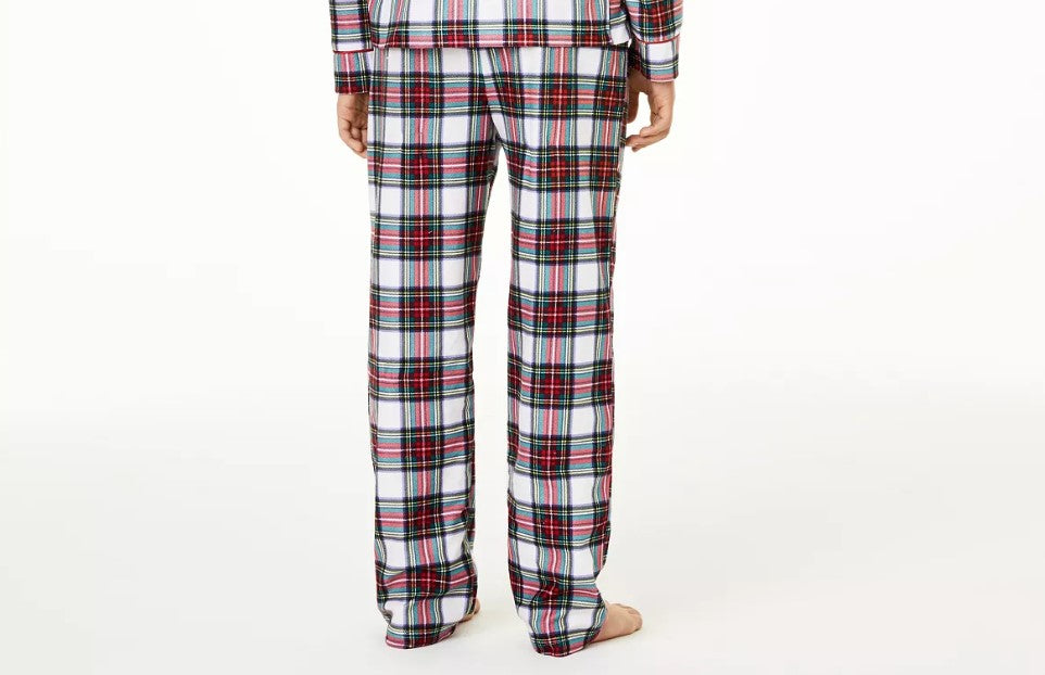 Kids Stewart Plaid Pajama Bottoms, Size 4-5