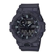 Casio Mens G-Shock Classic Grey Resin Strap Watch With Black Dial