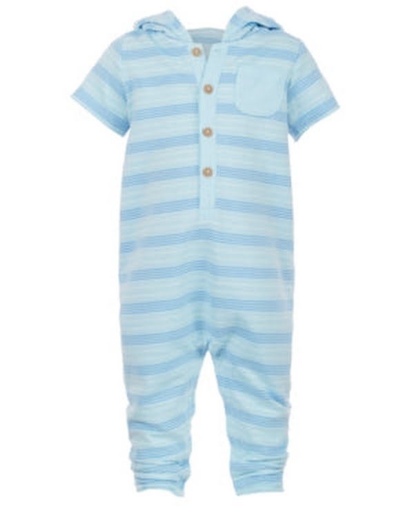 First Impressions Stripe Hooded Jumpsuit, Various Options