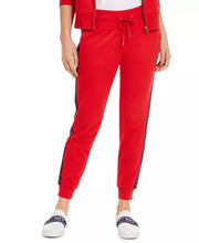 Tommy Hilfiger Womens Red Printed Jogger Pants, Size XXL