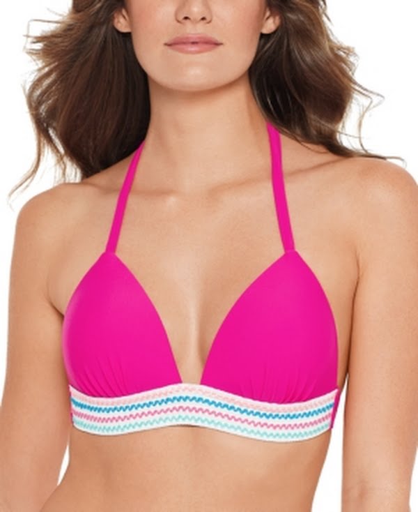 Salt + Cove Juniors Push-Up Halter Bikini Swim Top