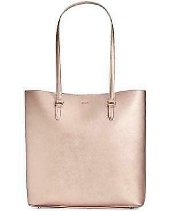 DKNY Bryant Saffiano Leather Tote, Rose Gold