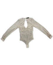 Inc Sheer Lace Thong Bodysuit, Choose Sz/Color