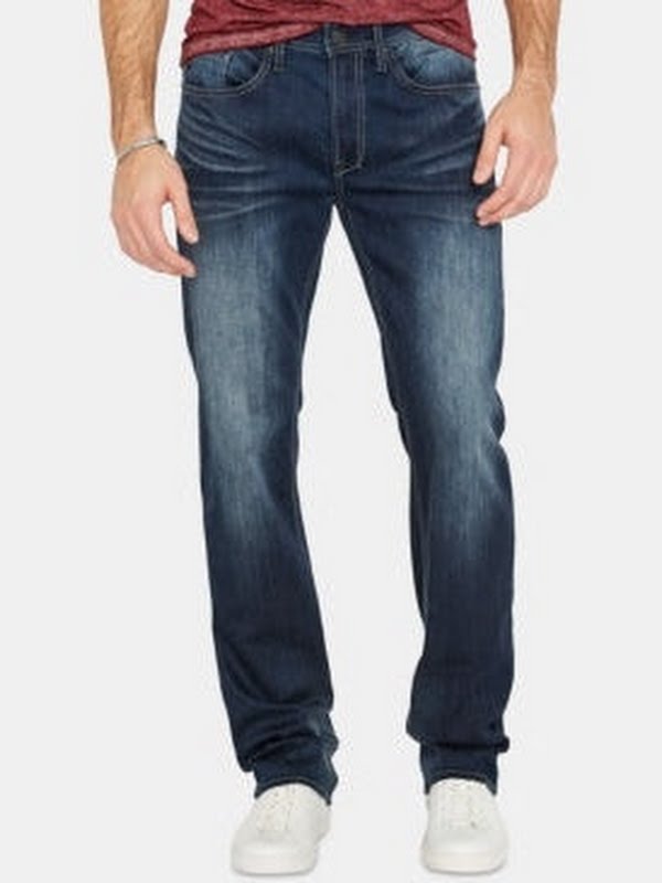 Buffalo David Bitton Mens Driven-X Relaxed Straight Fit Stretch Jeans