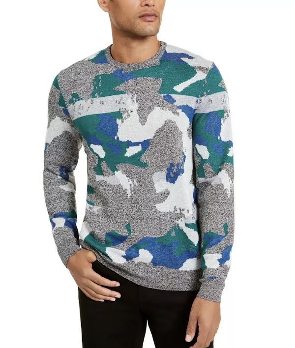 Alfani Men Rib Crewneck Sweater