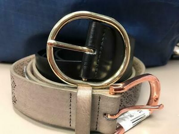 International Concepts Lot of 2 Assorted Women's Belts Size Medium