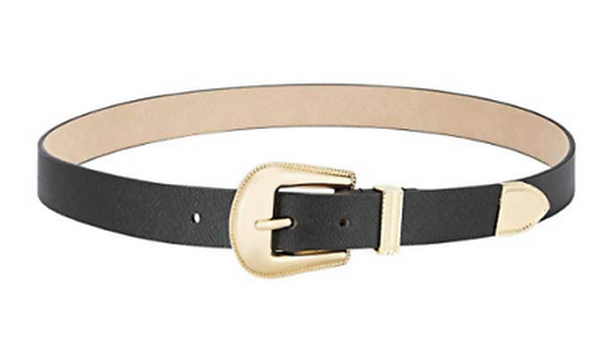 Steve Madden Women's Western-Buckle Belt