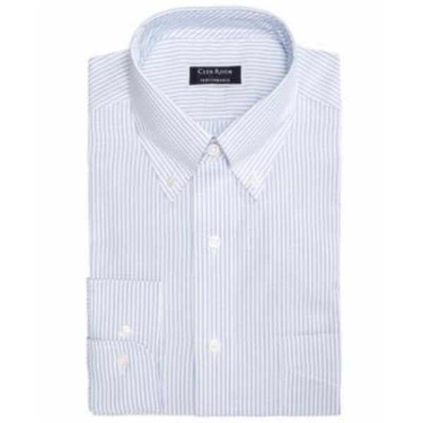 Club Room Mens Regular Fit Performance Stretch Dress Shirt