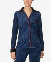 DKNY Notch-Collar Pajama Top