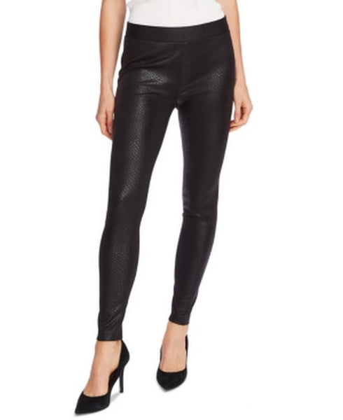 Vince Camuto Faux-Leather Snake-Pattern Pull-On Pants