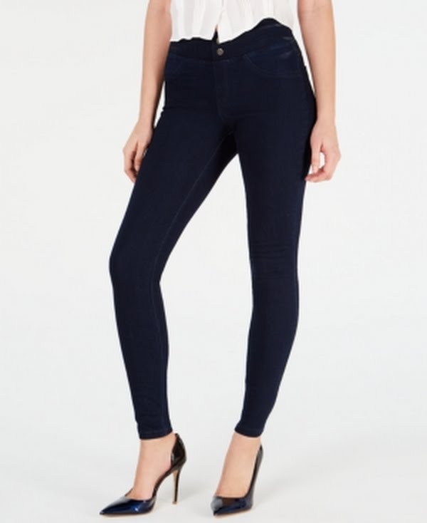 Hue Womens Original Smoothing Denim Leggings, Size Small