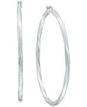 Giani Bernini Twist Hoop Earrings in Sterling Silver