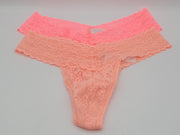Victorias Secret Lace Thong Panties Combo, Size XS