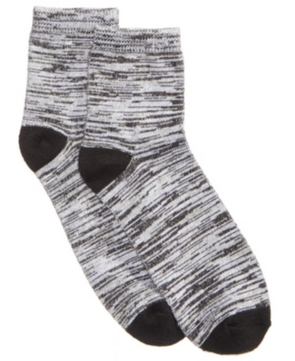 Hue Womens Super-Soft Cropped Socks, OS