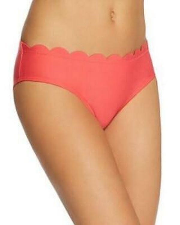 Kate Spade New York Scalloped Hipster Bikini Bottom