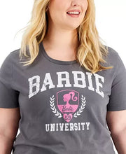 Love Tribe Plus Trendy Barbie University Graphic T-Shirt – Iron Gate, Size 2X
