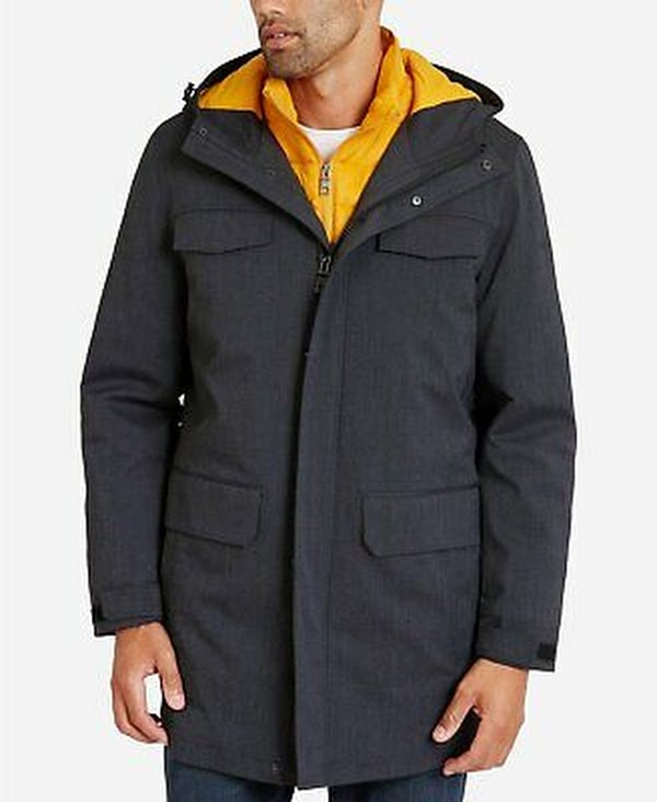 Nautica Men’s 3-In-1 Jackets Insulated System Coat