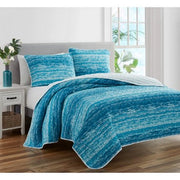 Design Studio Ocean Waves 3-Piece King Quilt Set Bedding