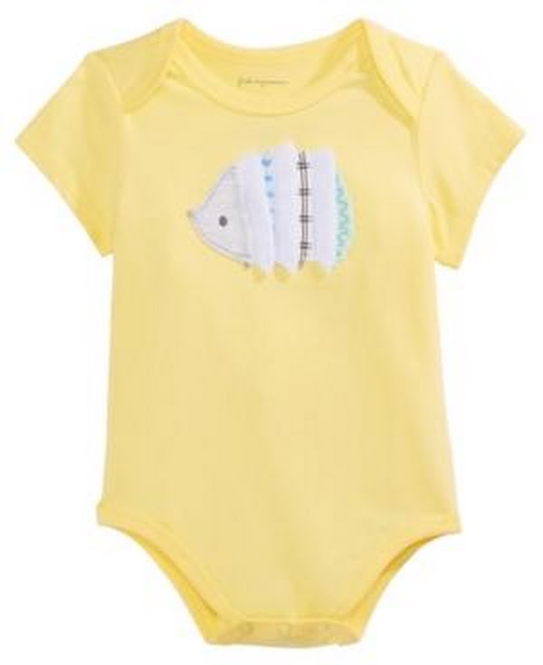 First Impressions Baby Boys and Girls Printed Bodysuit