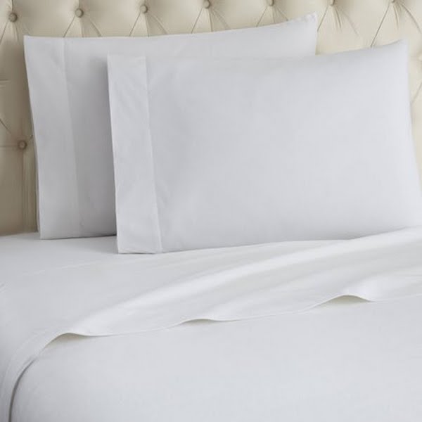 European Micro cotton flanne White Twin Sheet Set