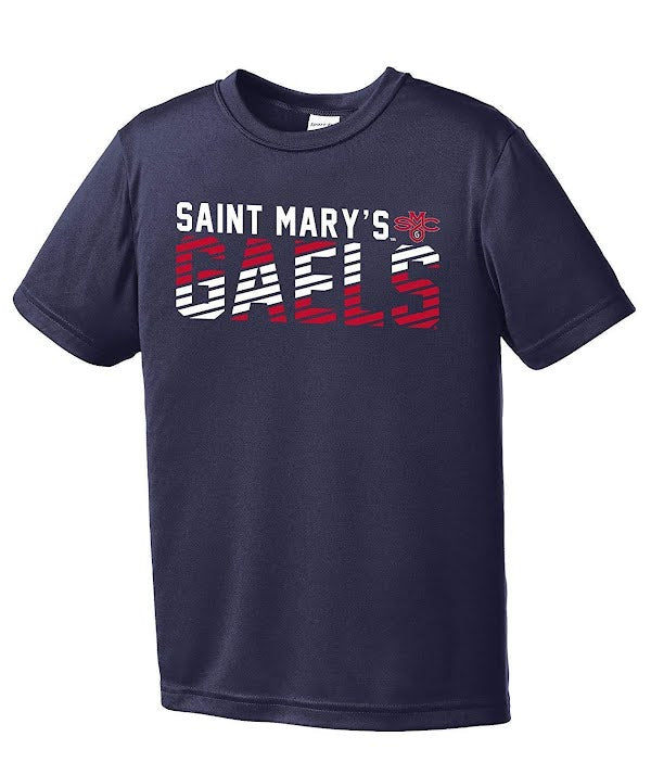 NCAA St. Marys Rattlers Youth Boys Diagonal Short sleeve T-Shirt