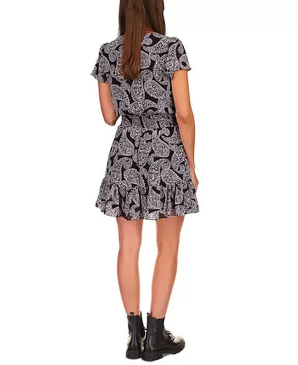 Michael Michael Kors Paisley Fit and Flare Dress, Size Small
