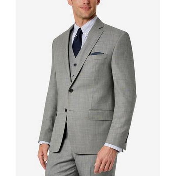 Lauren Ralph Lauren Mens Classic-Fit Wool Stretch Suit Jacket