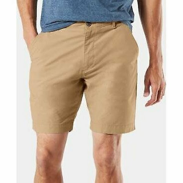 Dockers Mens DuraFlex Lite Straight-Fit Stretch Shorts